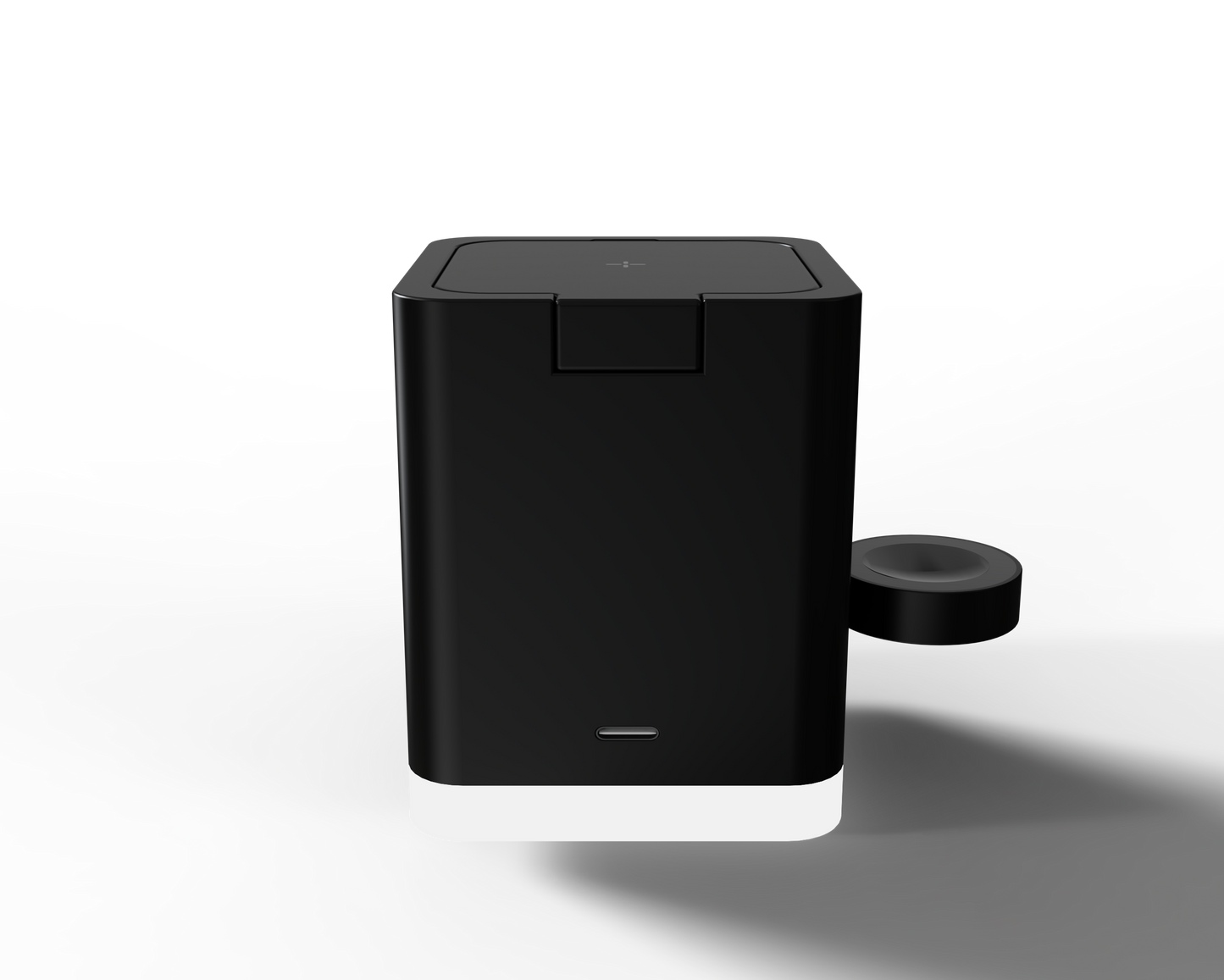 Edsonsoon MT576 Bamboo Wireless Charger – Eco-Friendly Fast Charging Pad for Home, Office & Workspaces, Compatible with iPhone, Samsung & Qi Devices