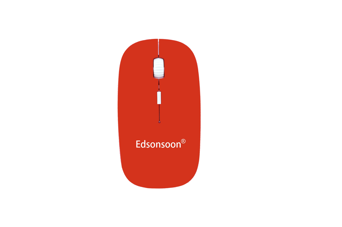 Edsonsoon MT537 Wireless Optical Mouse – Ergonomic Design with Shiny Finish & Custom Colors