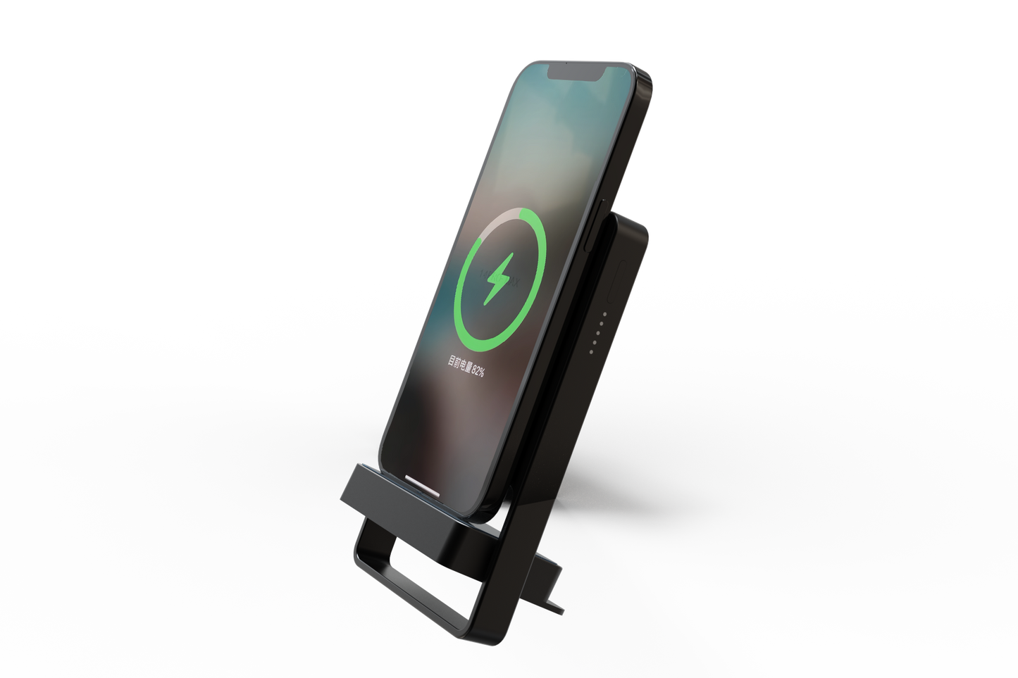 Edsonsoon MT573 Bamboo Wireless Power Bank – Dual Type-C & USB Ports, Fast Charging for Phones, Smartwatches & Tablets, Travel-Friendly
