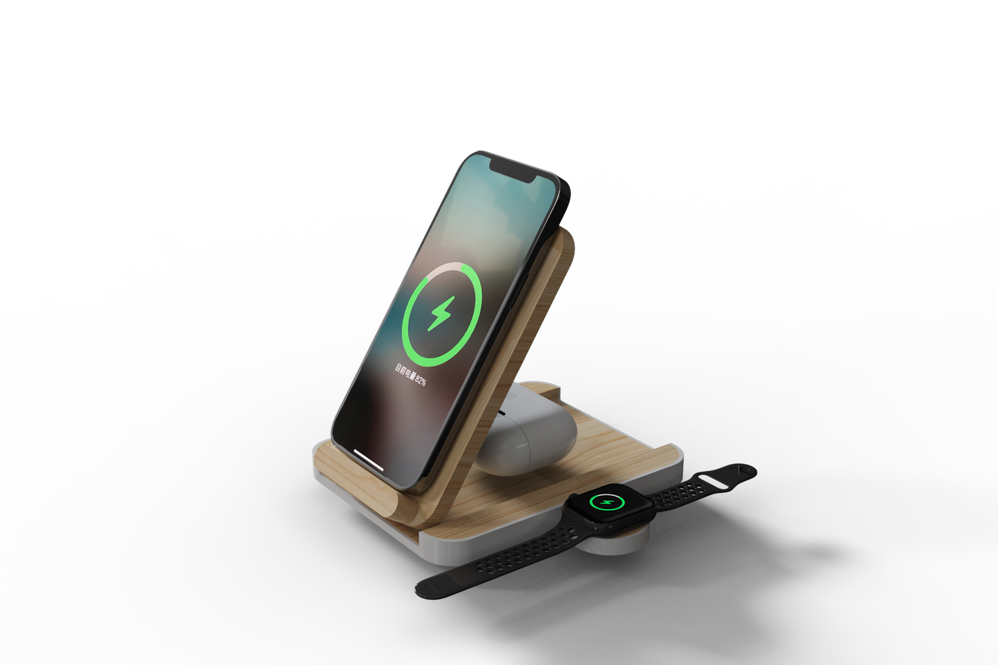 Bamboo Wireless Charger MT574