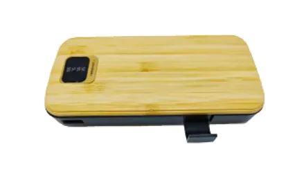 MT541 chargeur filaire en bambou et adaptateur de voyage universel