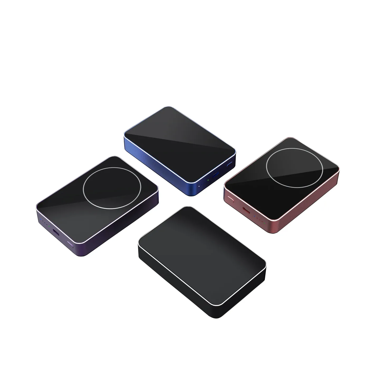 Glass Surface Magnetic Wireless Power Bank
