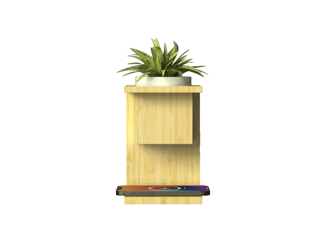 MT596 Wireless Charger & Smart Plant Holder