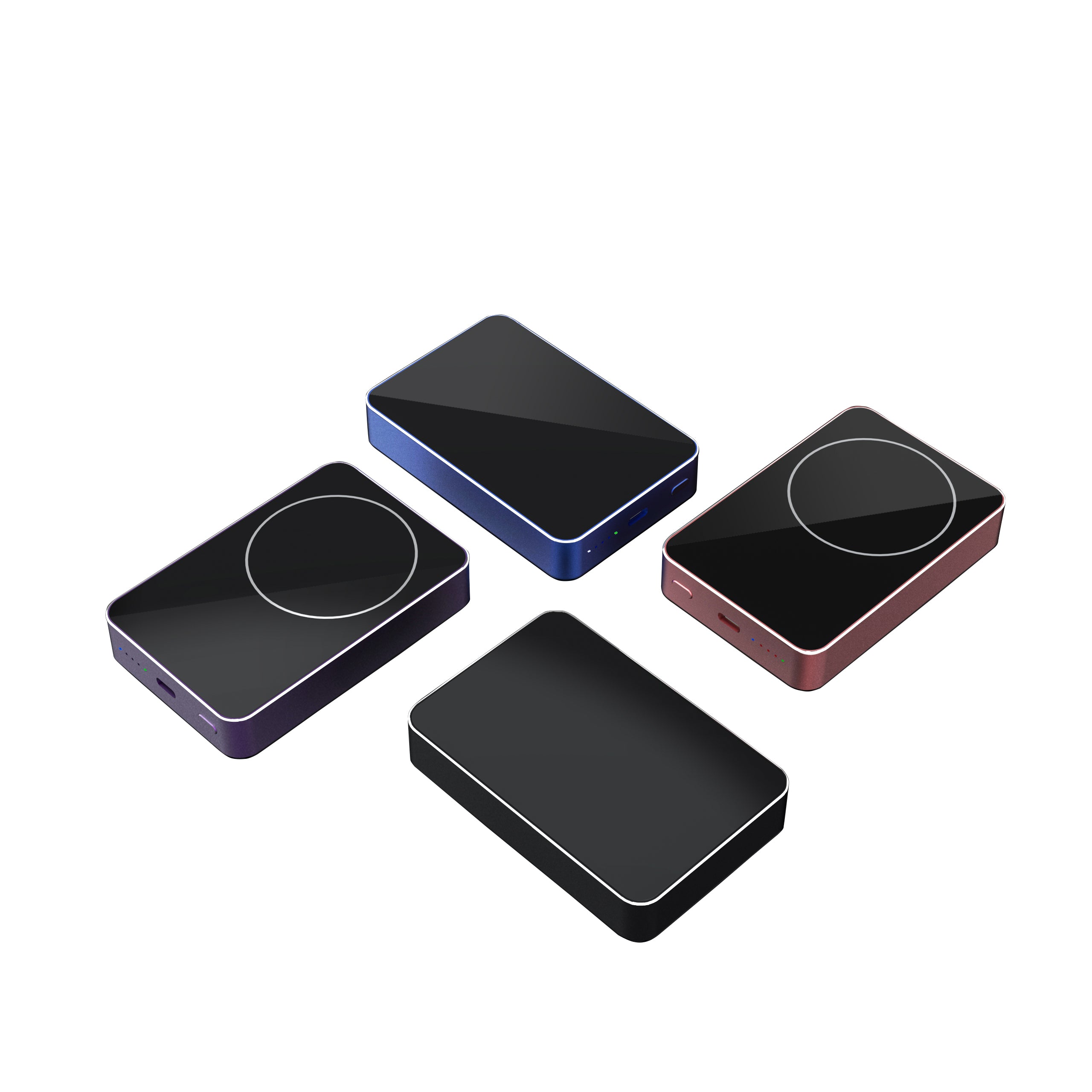 Glass Surface Magnetic Wireless Power Bank