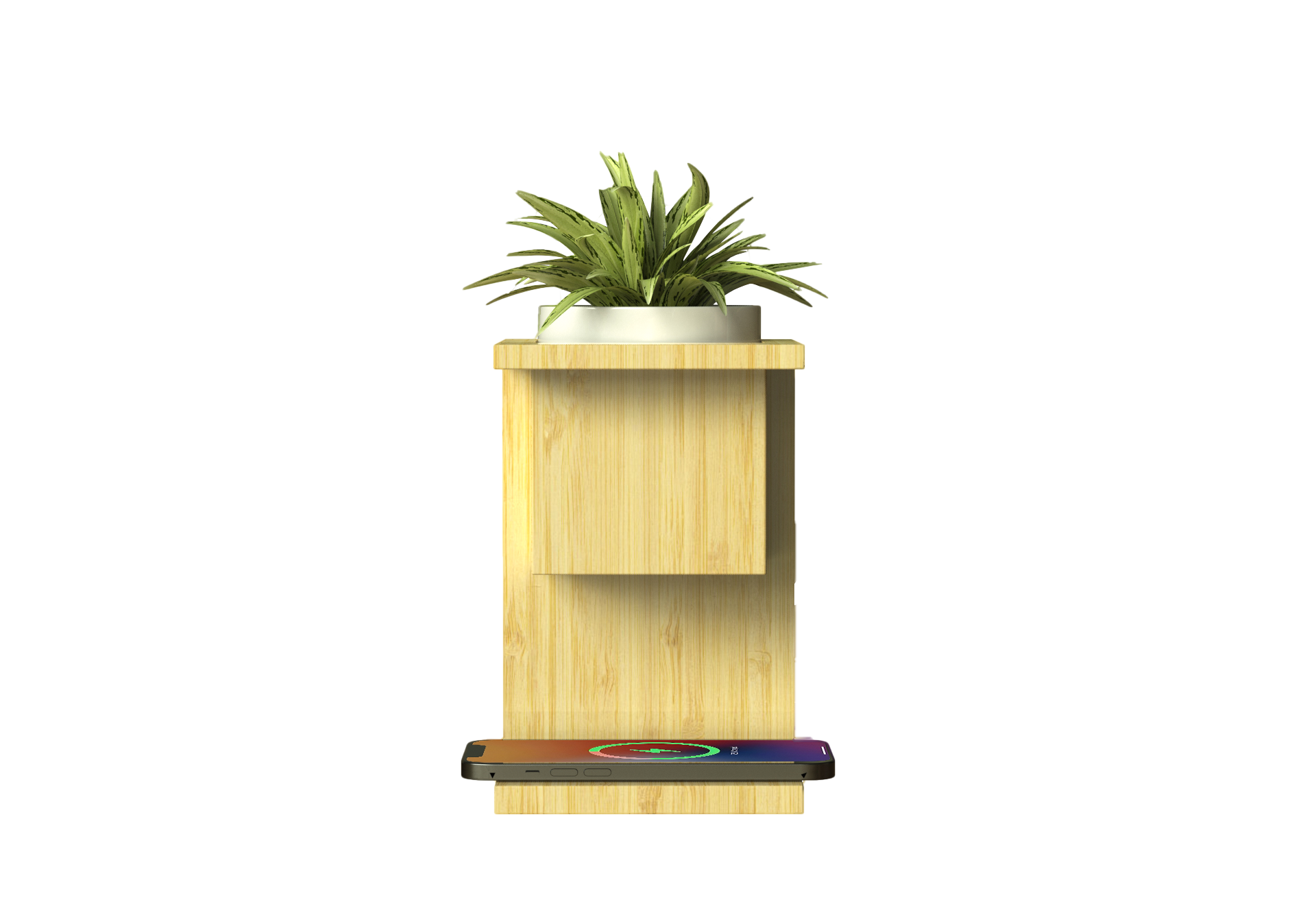 MT596 Wireless Charger & Smart Plant Holder