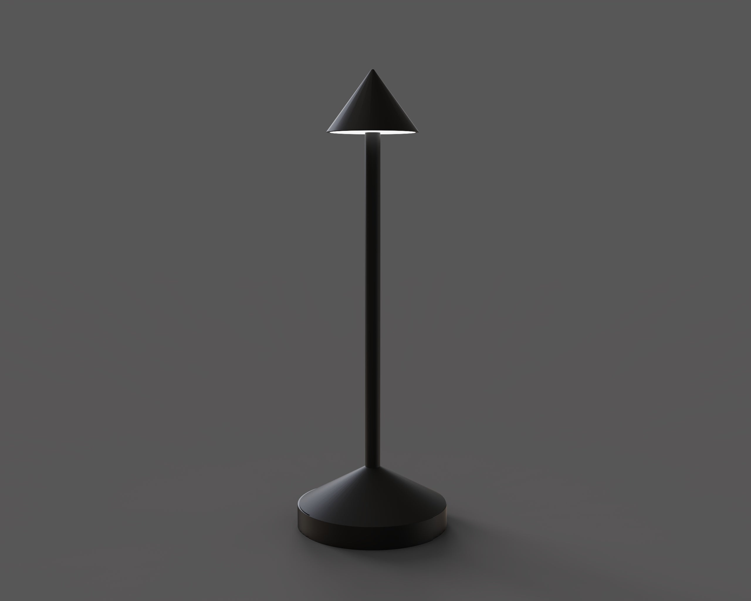 MT567 Bamboo Wireless Charger with Table Lamp